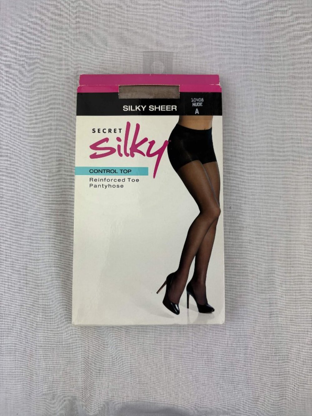 Secret Silky Women's Pantyhose Silky Sheer Size A Nude New